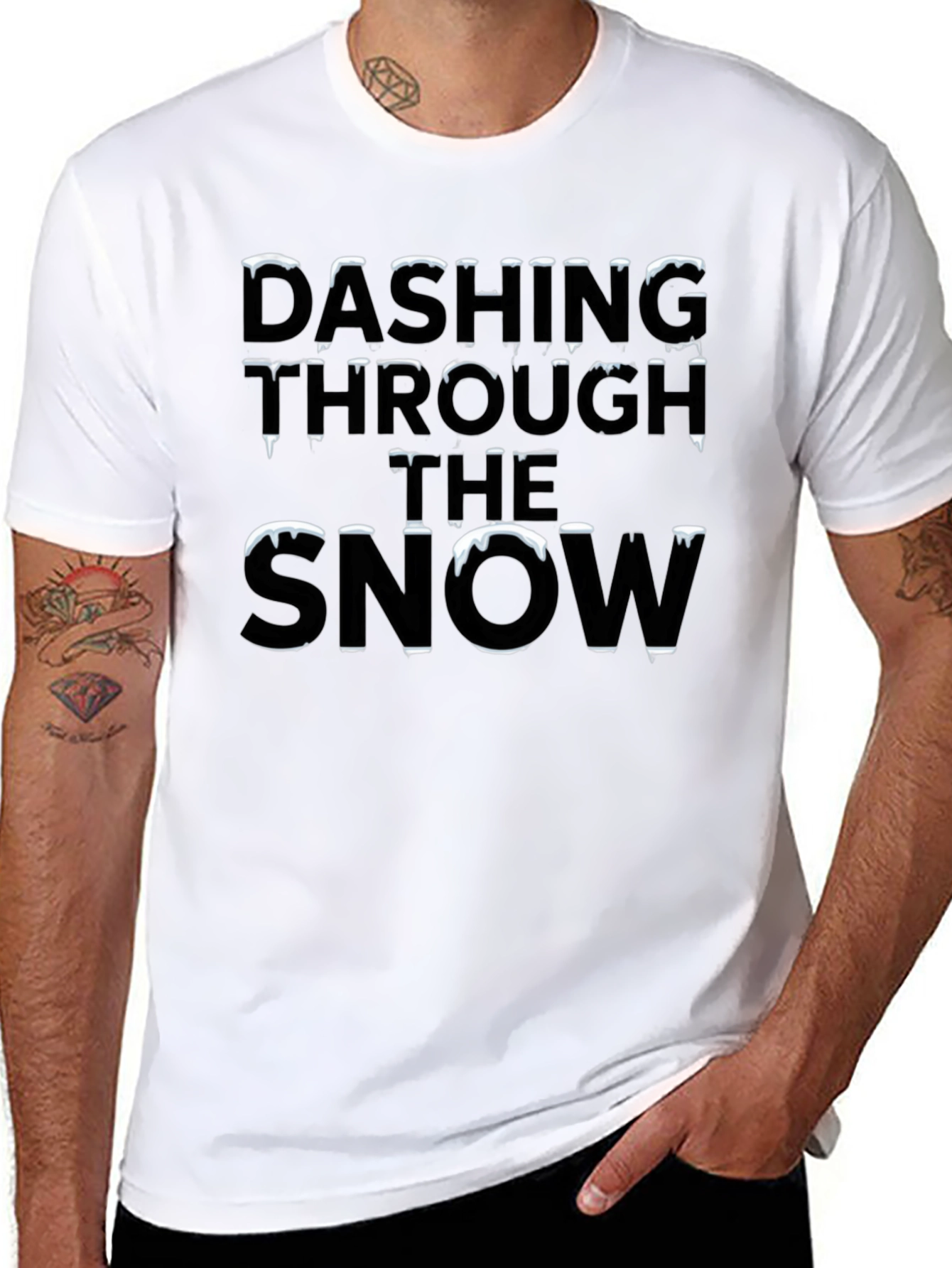 Dashing Through the Snow Holiday T-Shirt