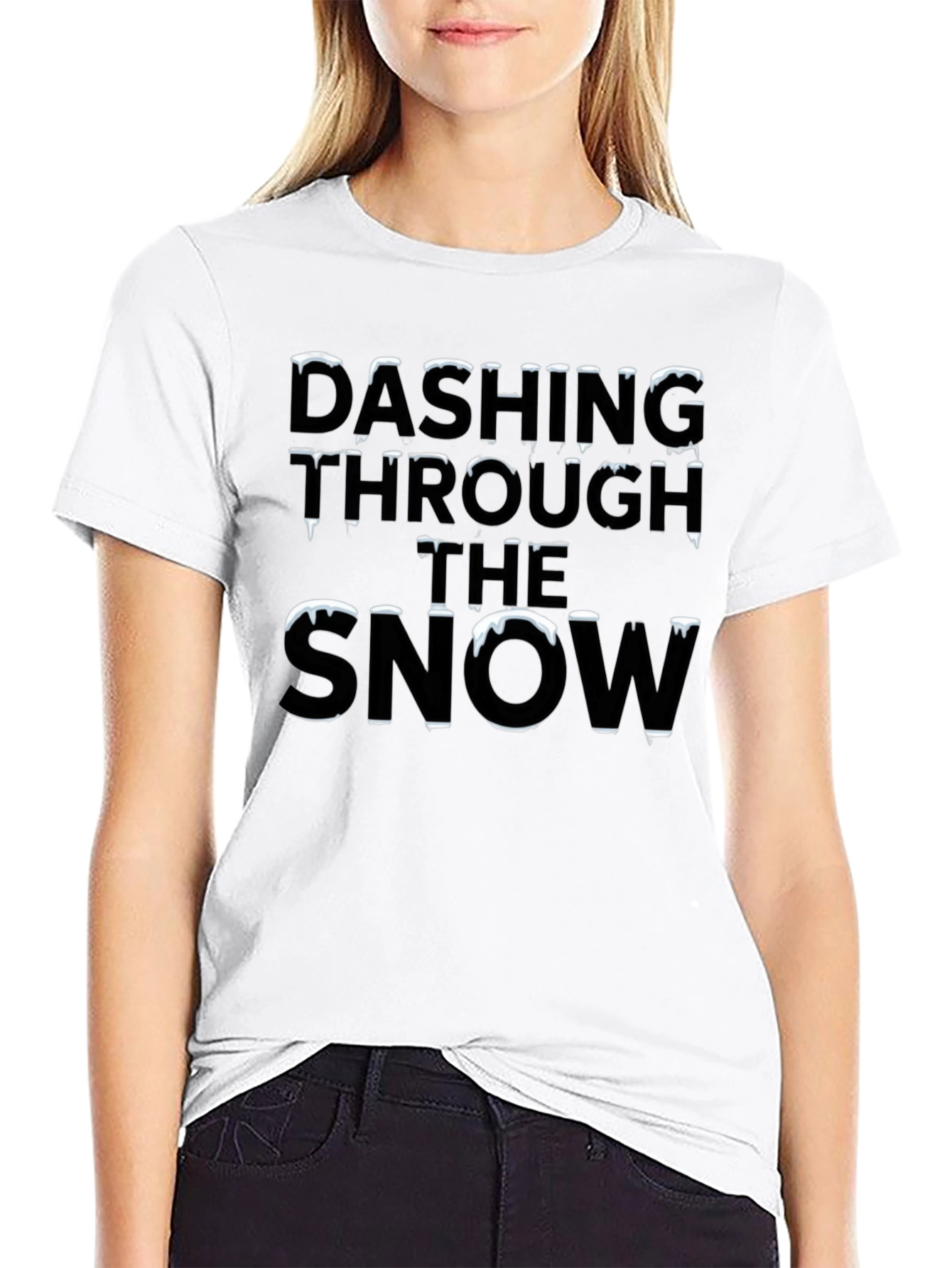 Dashing Through the Snow Holiday T-Shirt