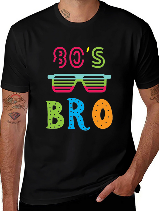 80s Bro T-Shirt Retro Party Tee