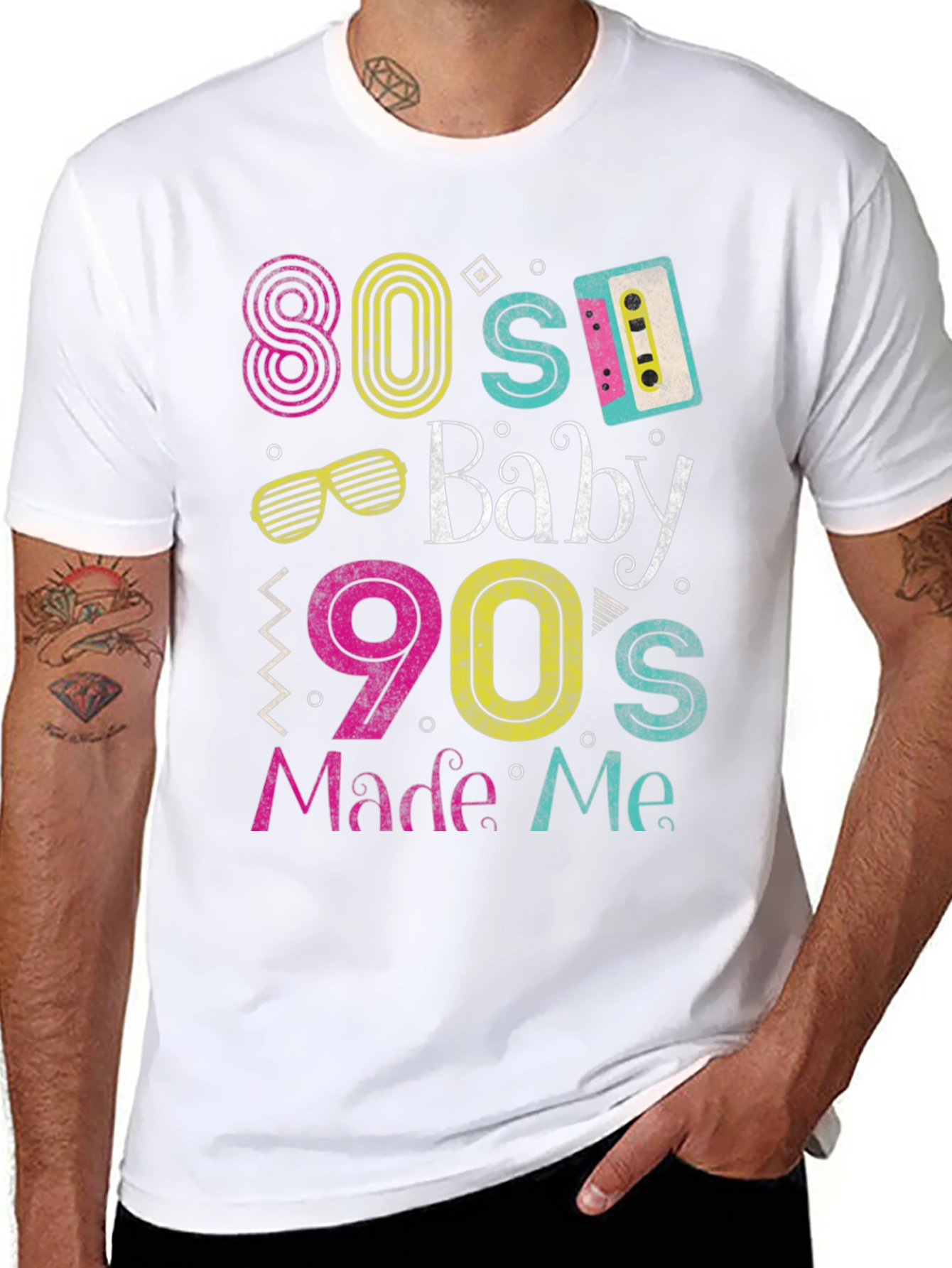 80s Baby 90s Made Me T-Shirt