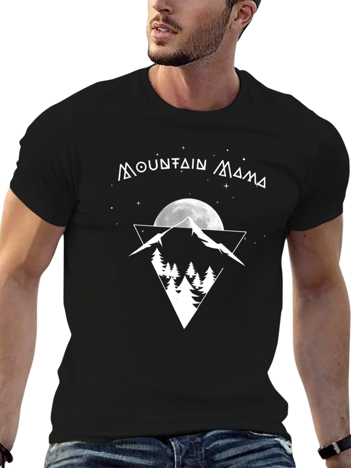 Mountain Mama Graphic Tee - Black Unisex Shirt