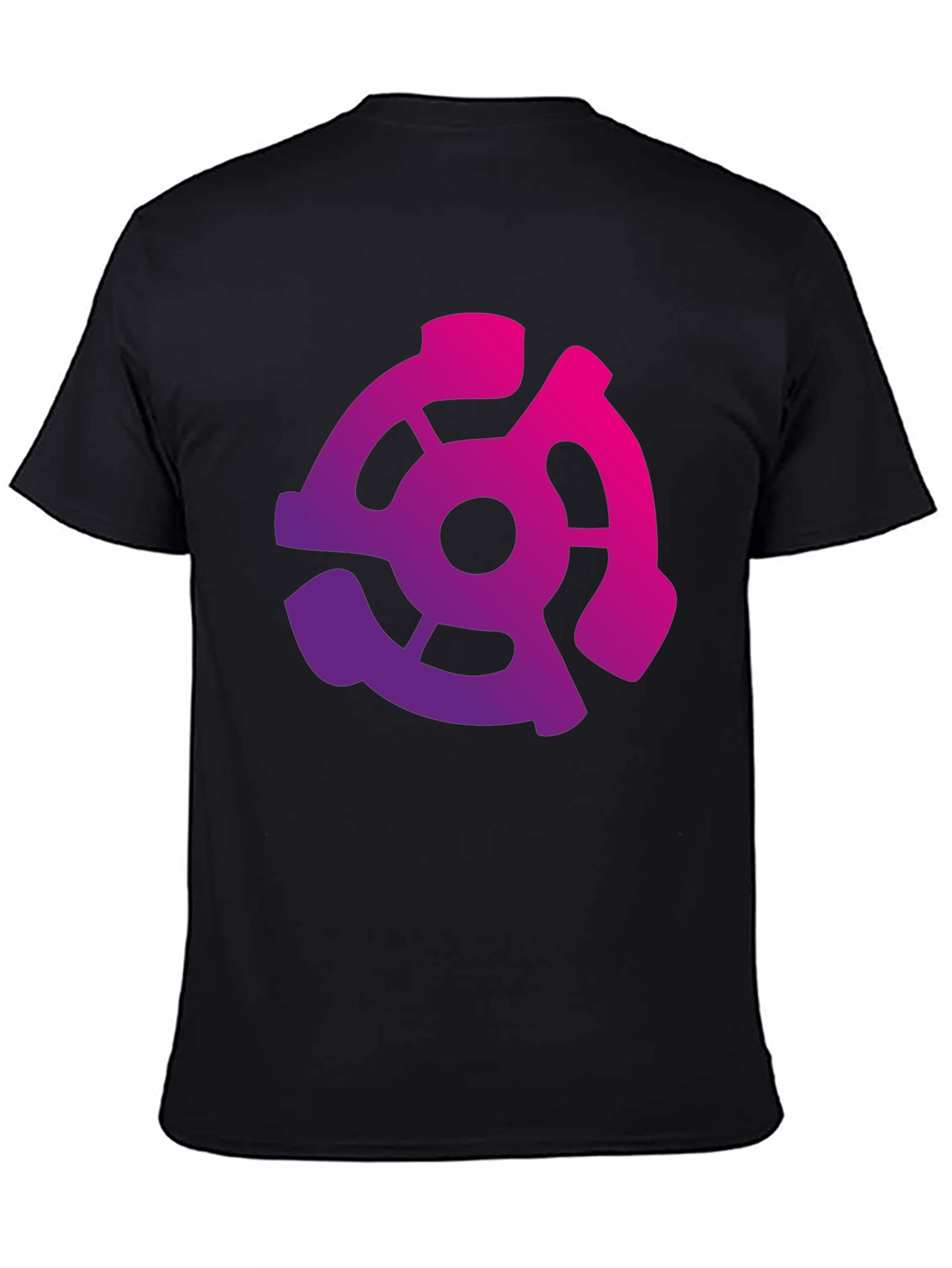 Retro Vinyl Record Adapter Graphic Tee