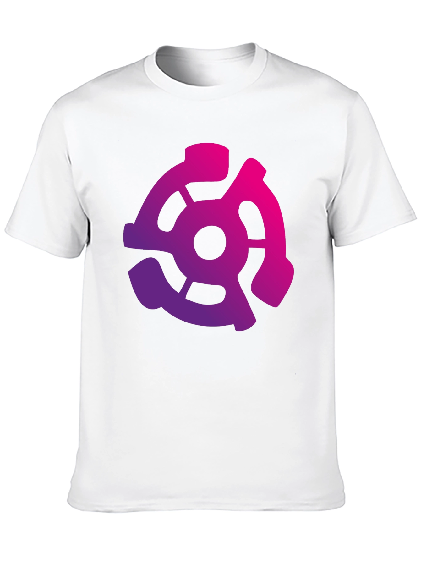 Retro Vinyl Record Adapter Graphic Tee