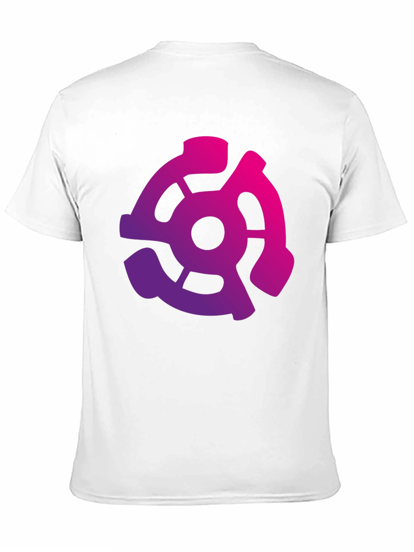 Retro Vinyl Record Adapter Graphic Tee