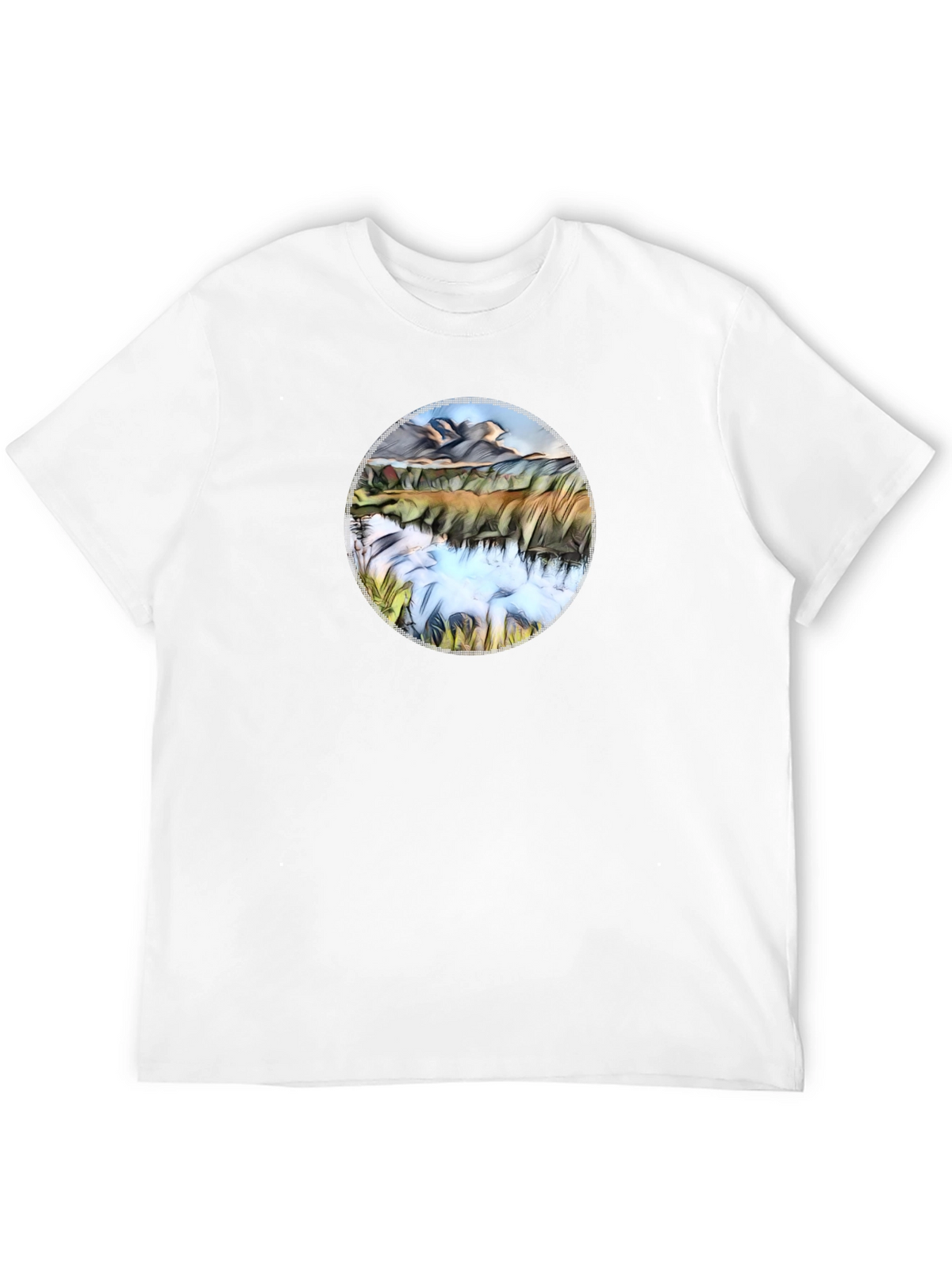 Lake Reflection Graphic Tee