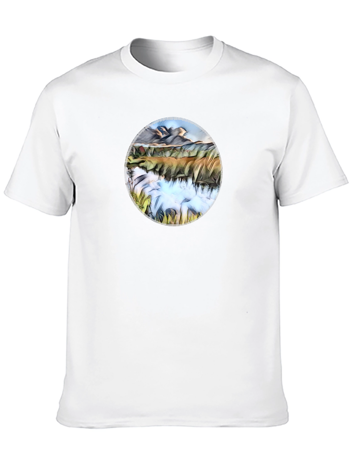 Lake Reflection Graphic Tee