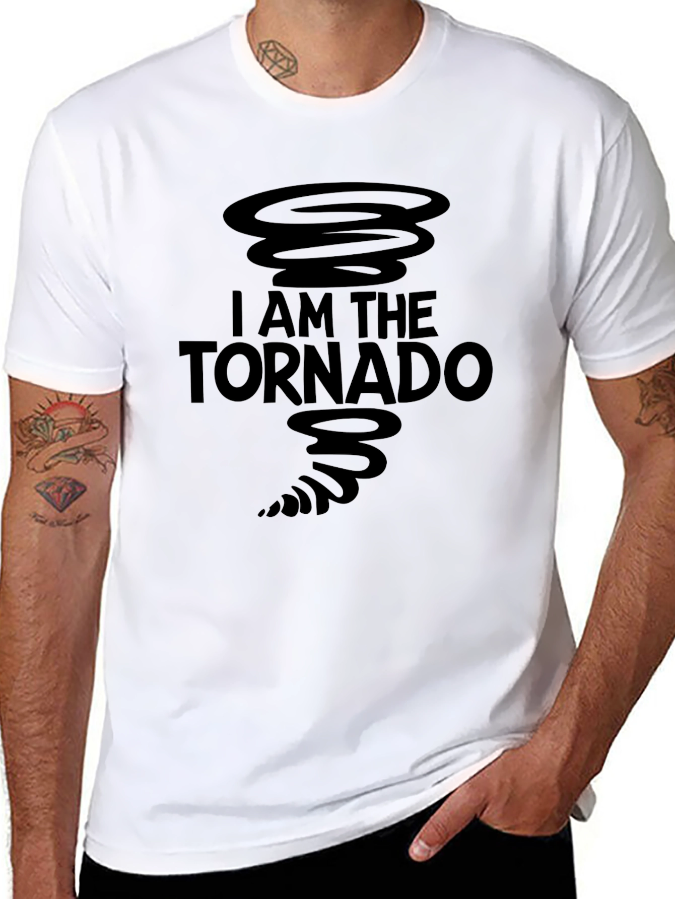 I am the Tornado Graphic T-Shirt