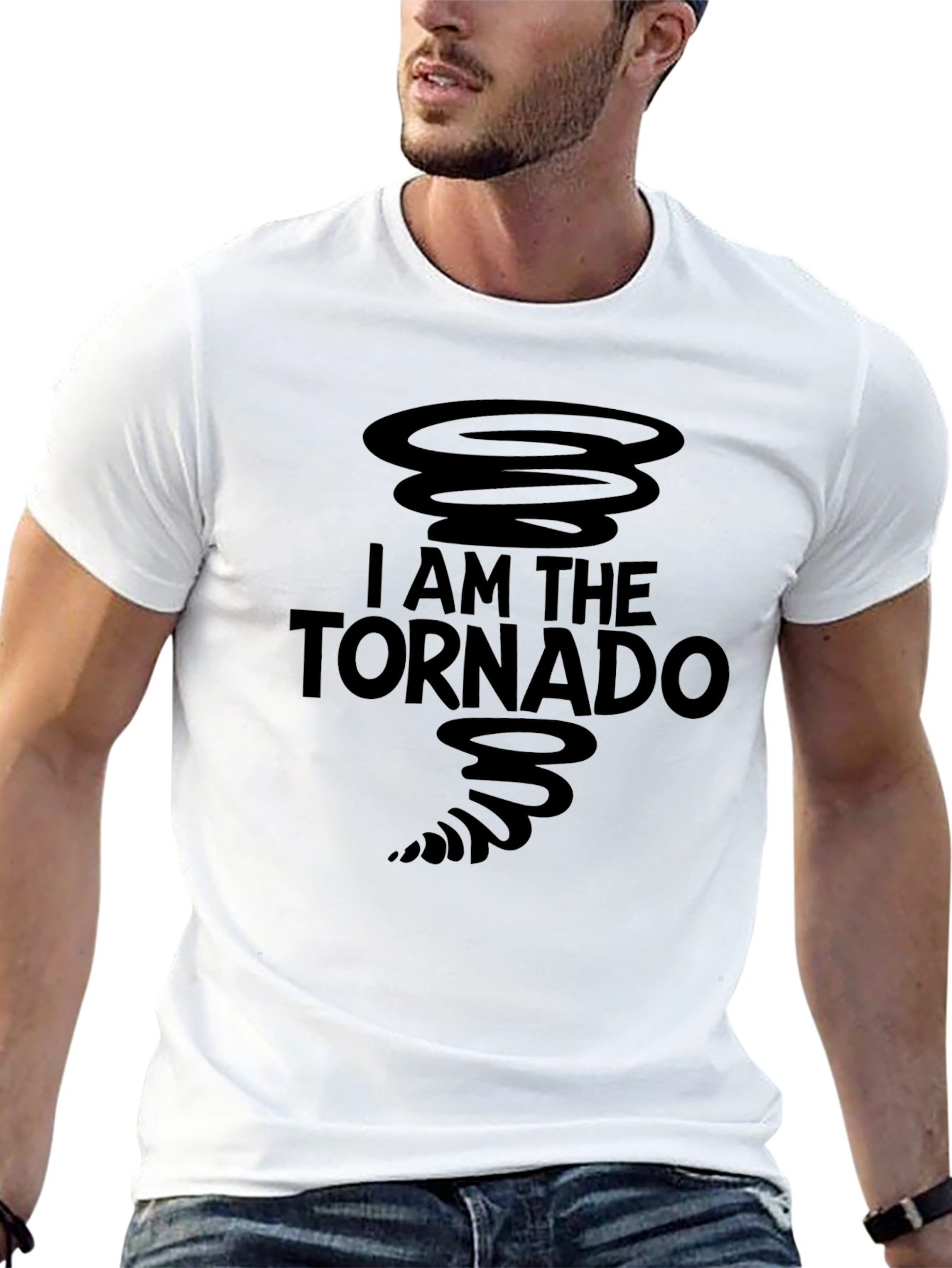 I am the Tornado Graphic T-Shirt
