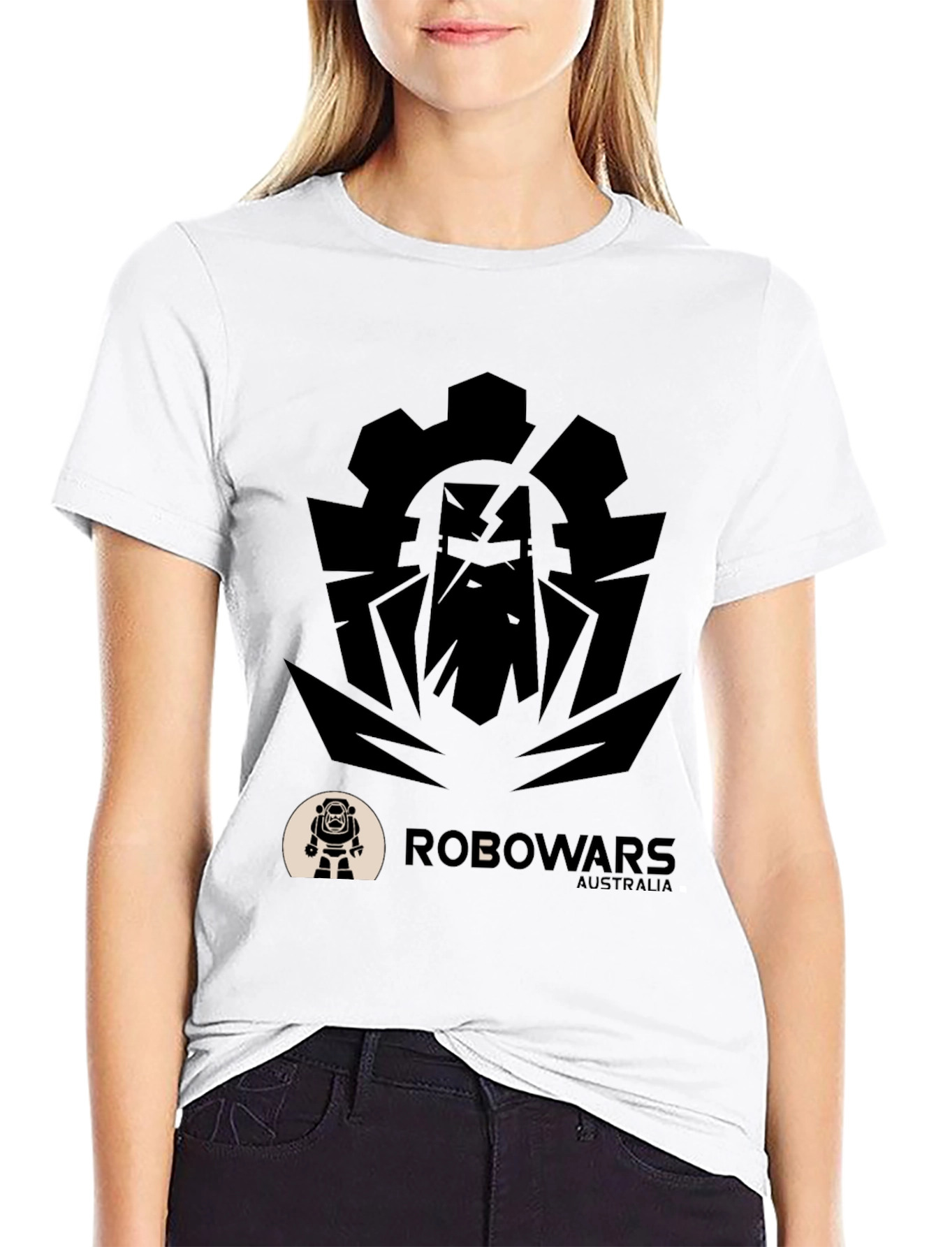 Robowars Australia Black T-Shirt