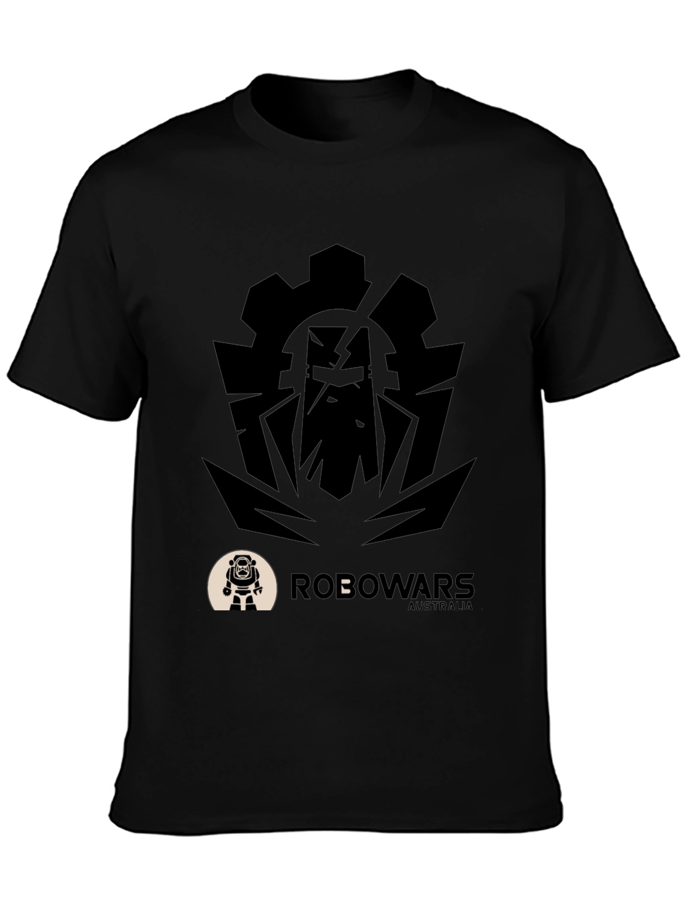 Robowars Australia Black T-Shirt