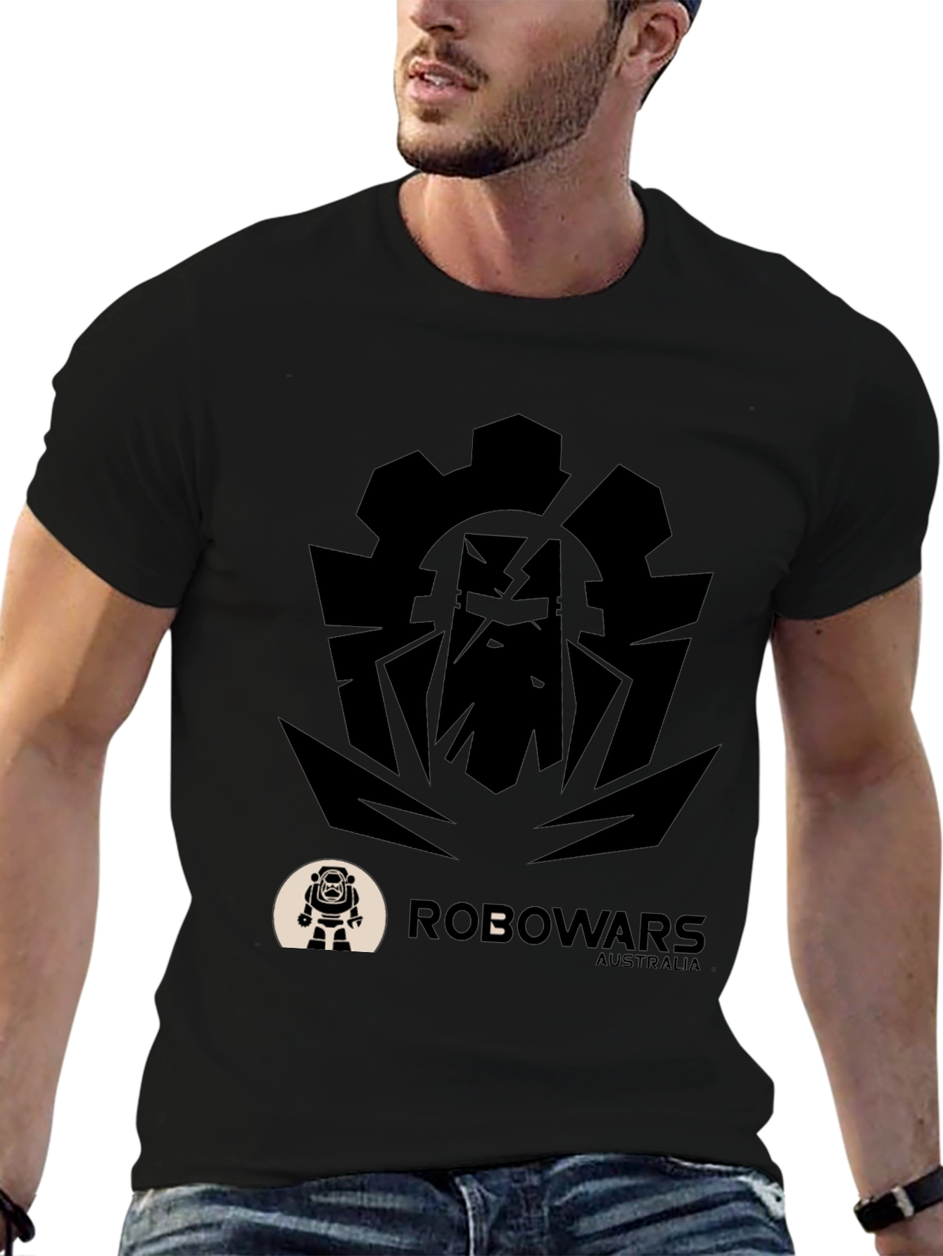 Robowars Australia Black T-Shirt