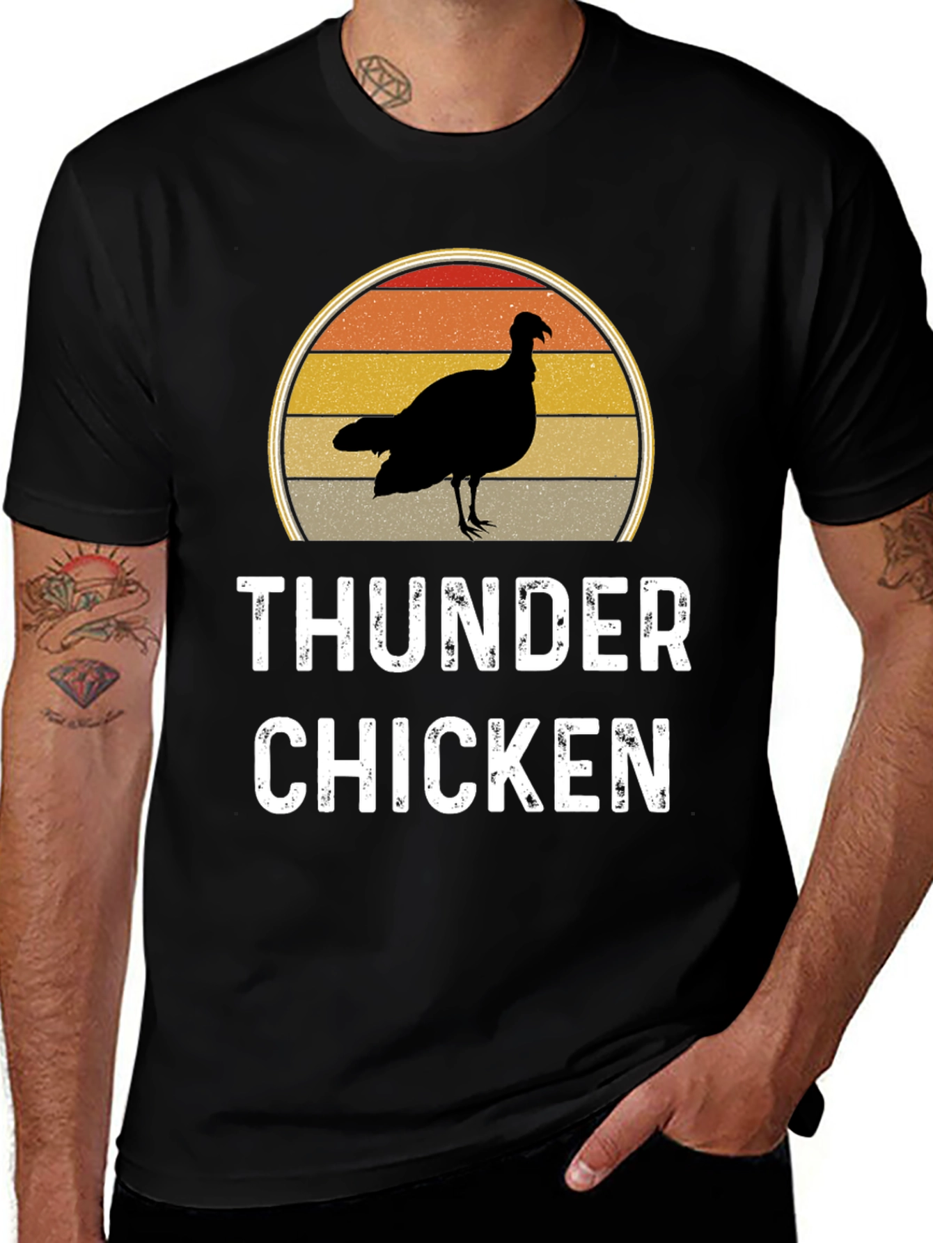 Thunder Chicken Graphic Tee