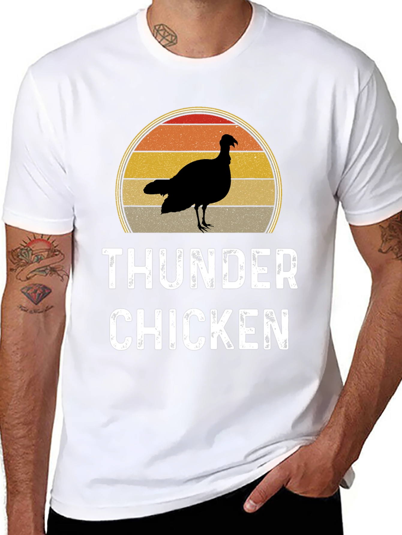 Thunder Chicken Graphic Tee