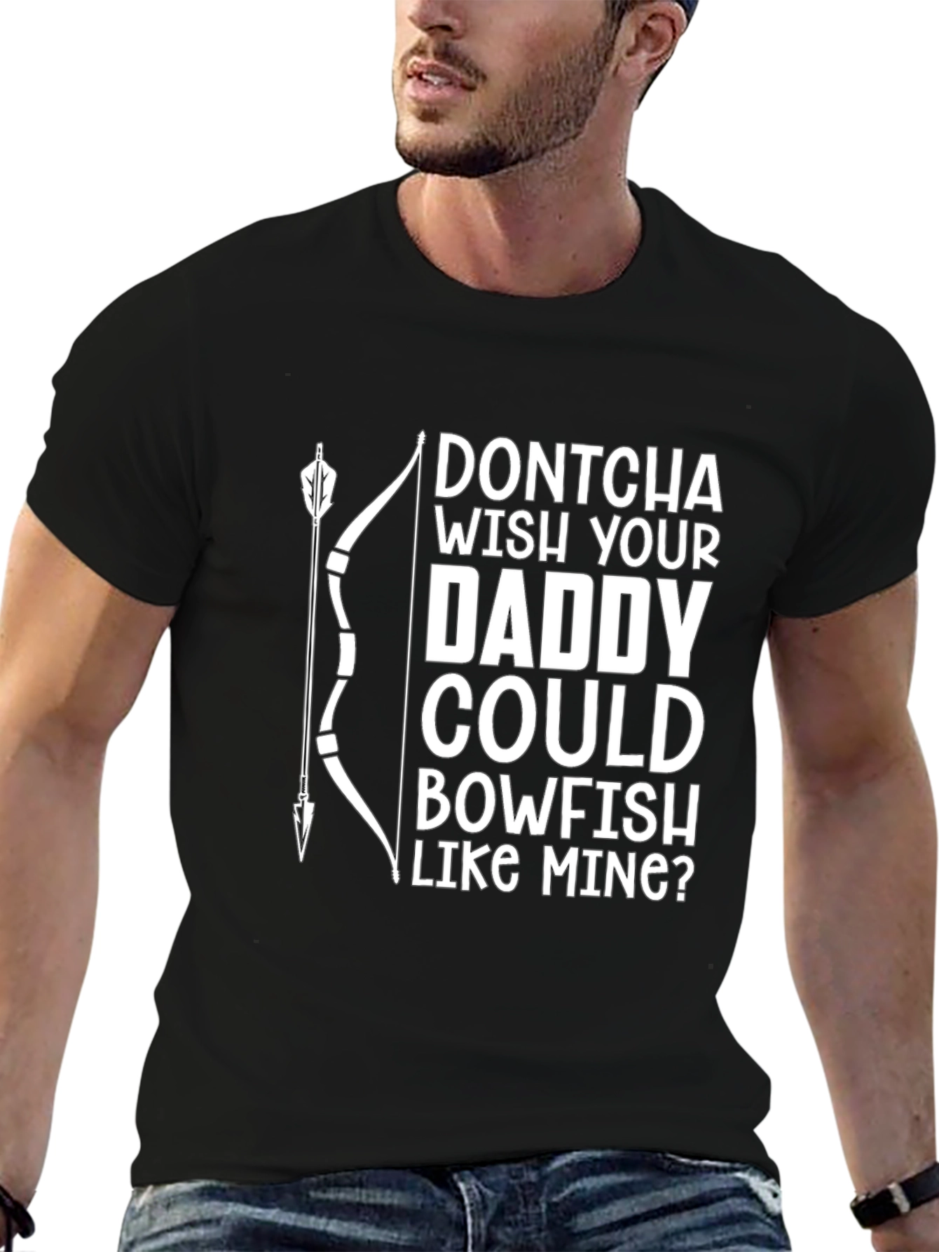 Bowfishing Daddy T-Shirt - Funny Fishing Gift