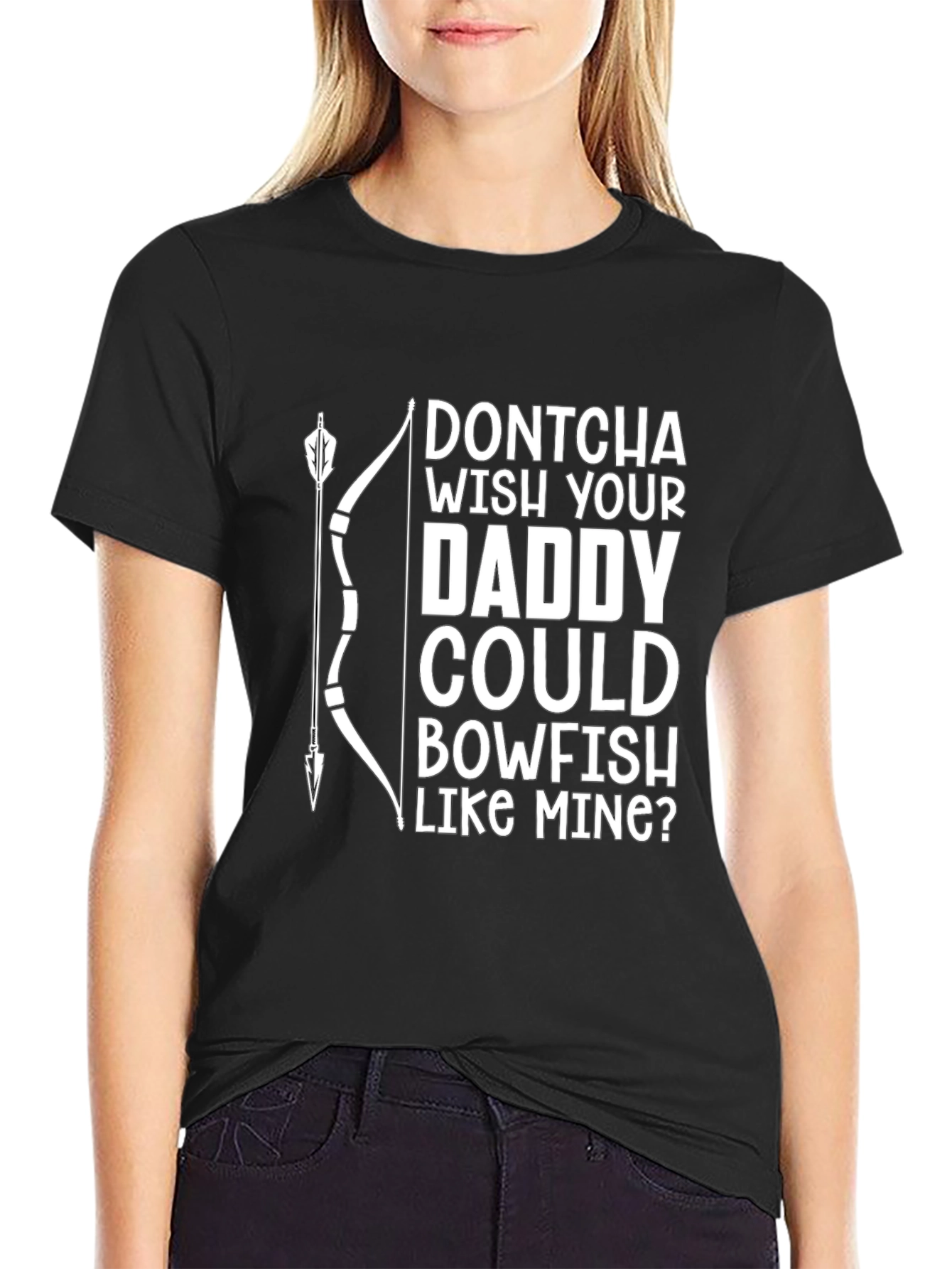 Bowfishing Daddy T-Shirt - Funny Fishing Gift