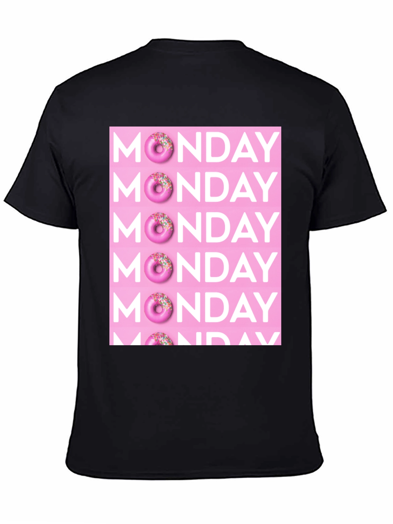 Monday Donut Graphic T-Shirt - Fun & Casual Style