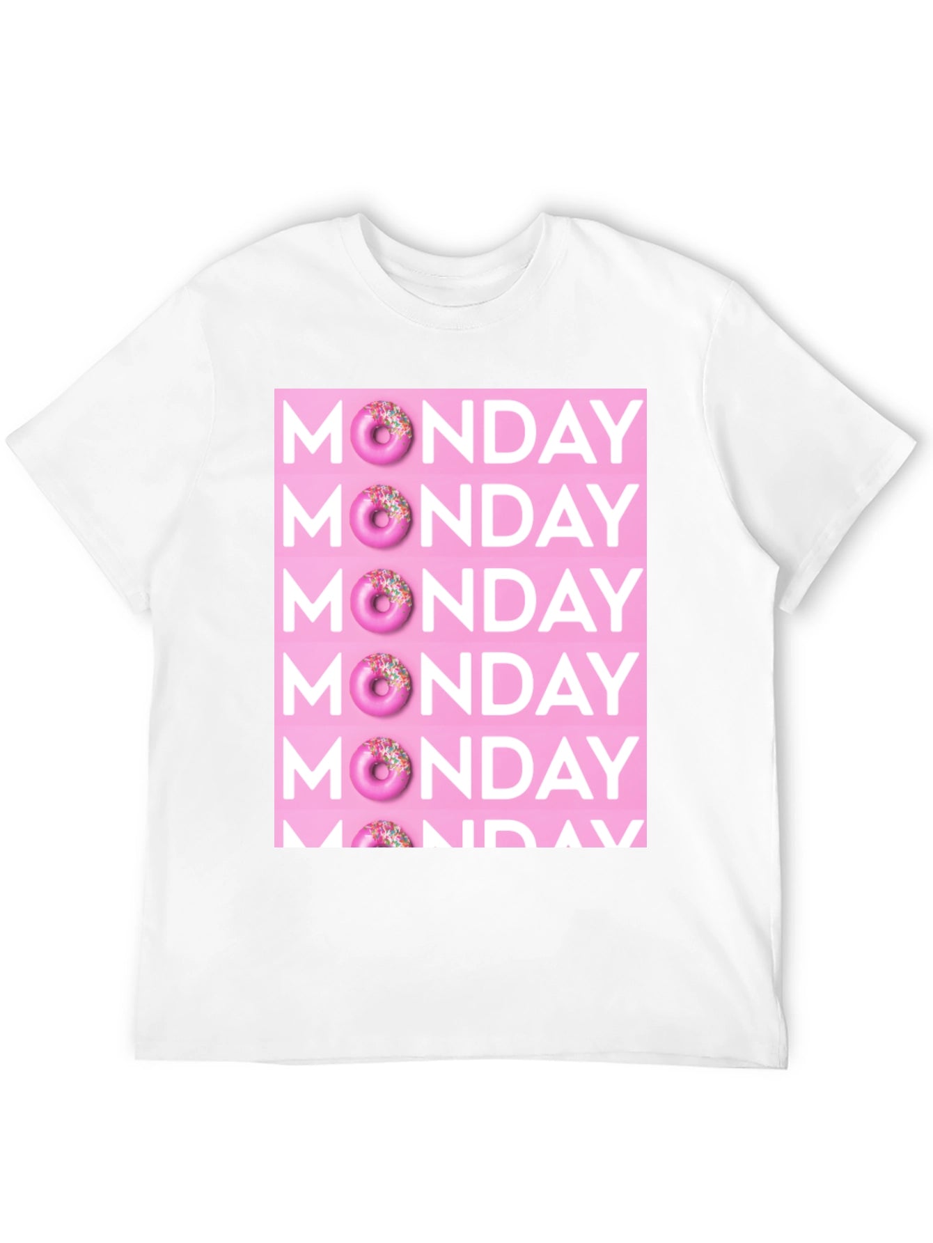 Monday Donut Graphic T-Shirt - Fun & Casual Style