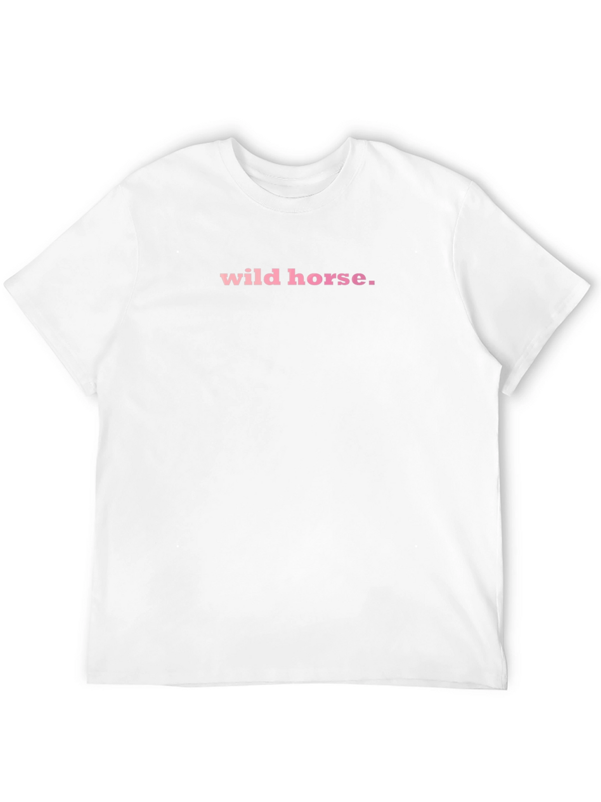 Wild Horse Graphic Tee - Trendy Casual T-Shirt