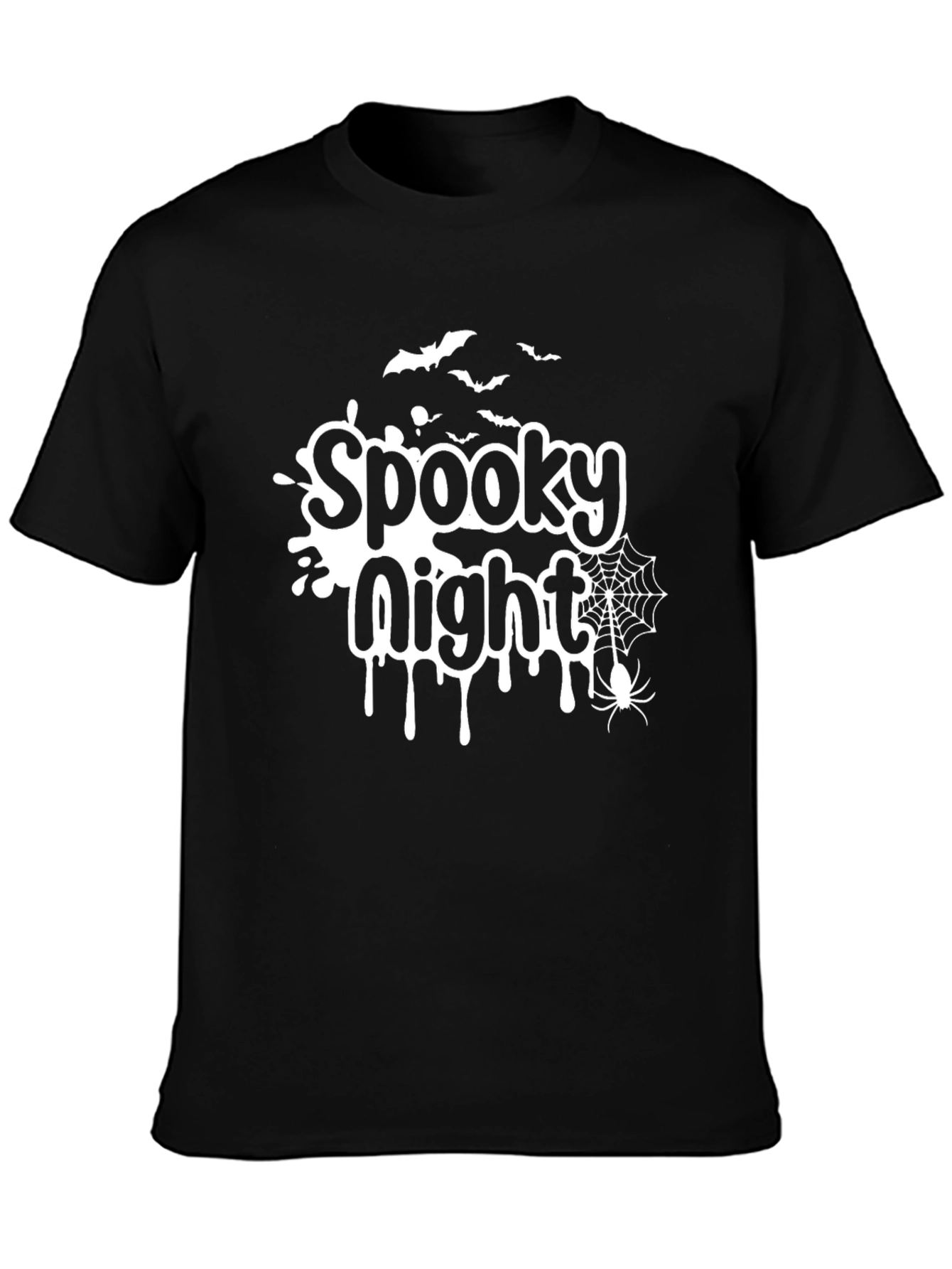 Spooky Night Graphic Tee - Halloween T-Shirt