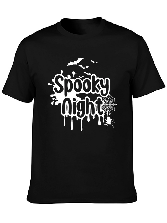 Spooky Night Graphic Tee - Halloween T-Shirt