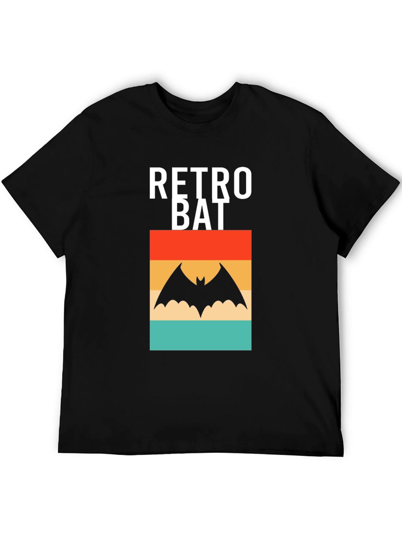 Retro Bat Graphic T-Shirt