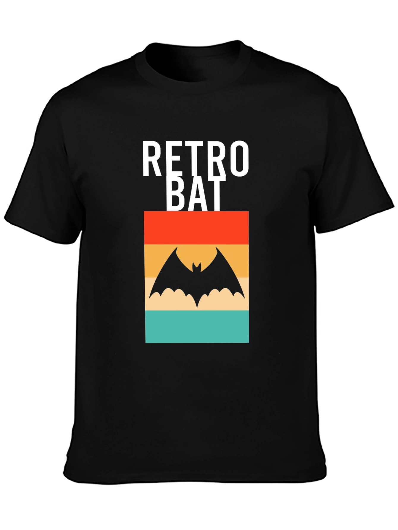 Retro Bat Graphic T-Shirt