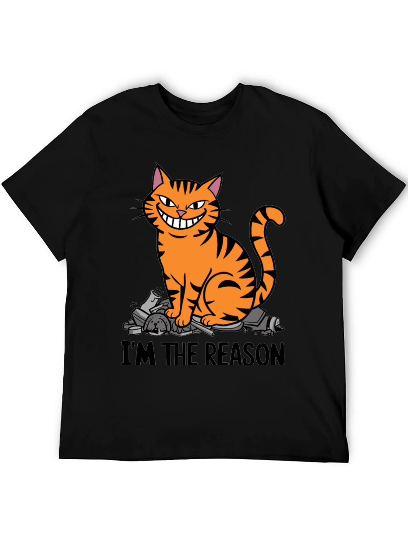 Im The Reason Cat Graphic T-Shirt