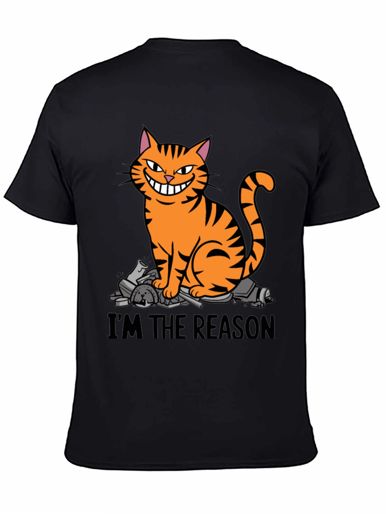 Im The Reason Cat Graphic T-Shirt