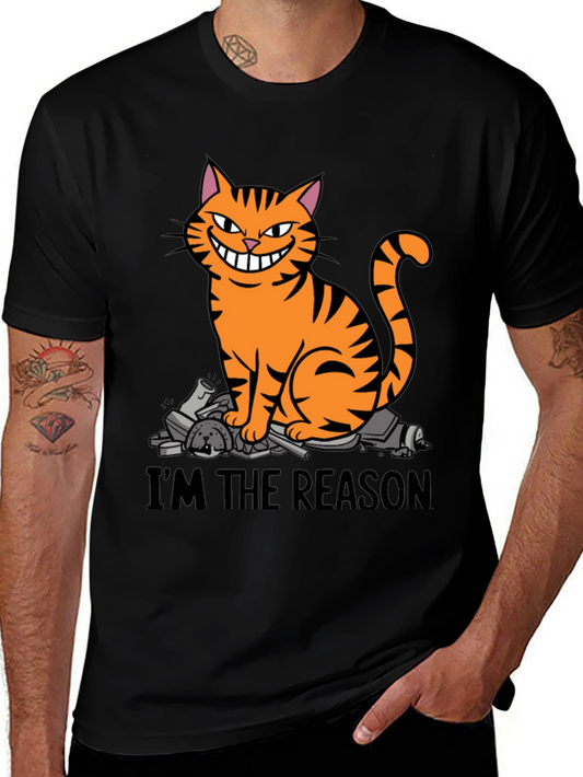 Im The Reason Cat Graphic T-Shirt