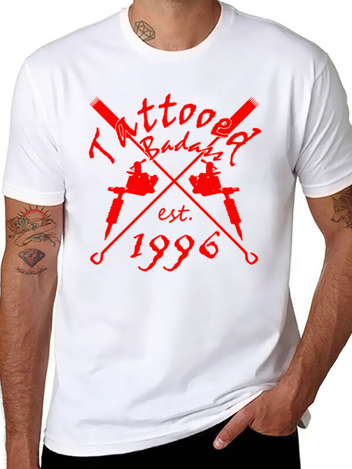 Tattooed Badazz Est 1996 Graphic Tee