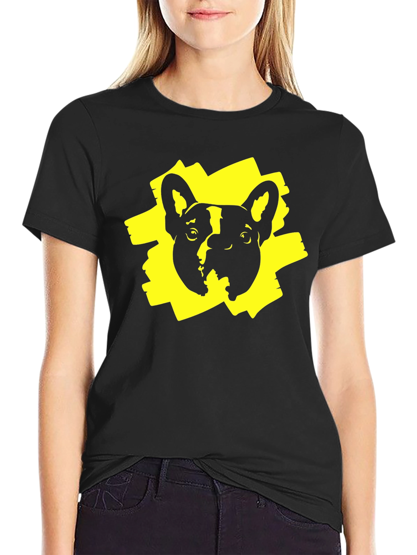 Cool Bulldog Graphic Tee