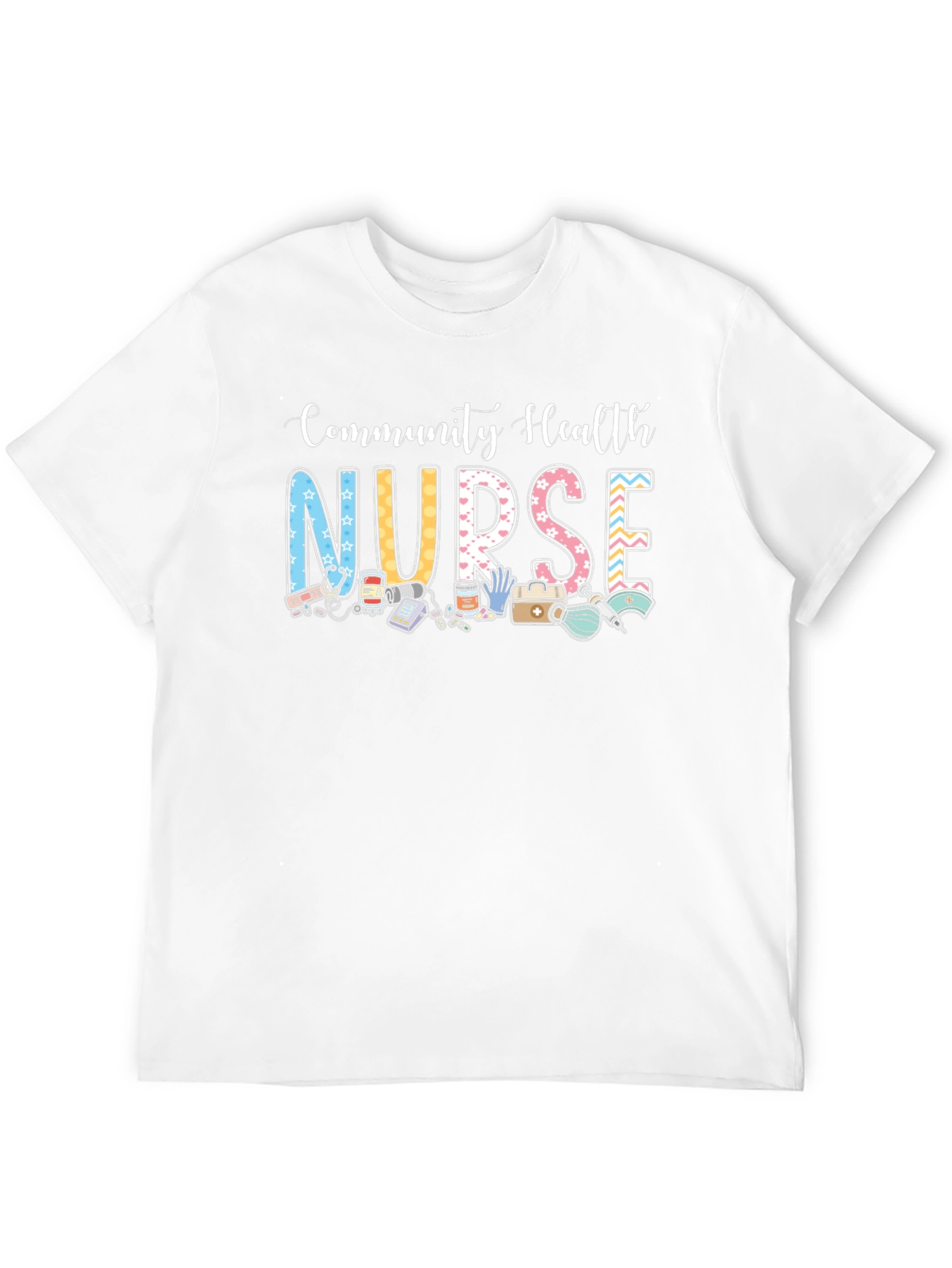 Community Health Nurse Graphic T-Shirt