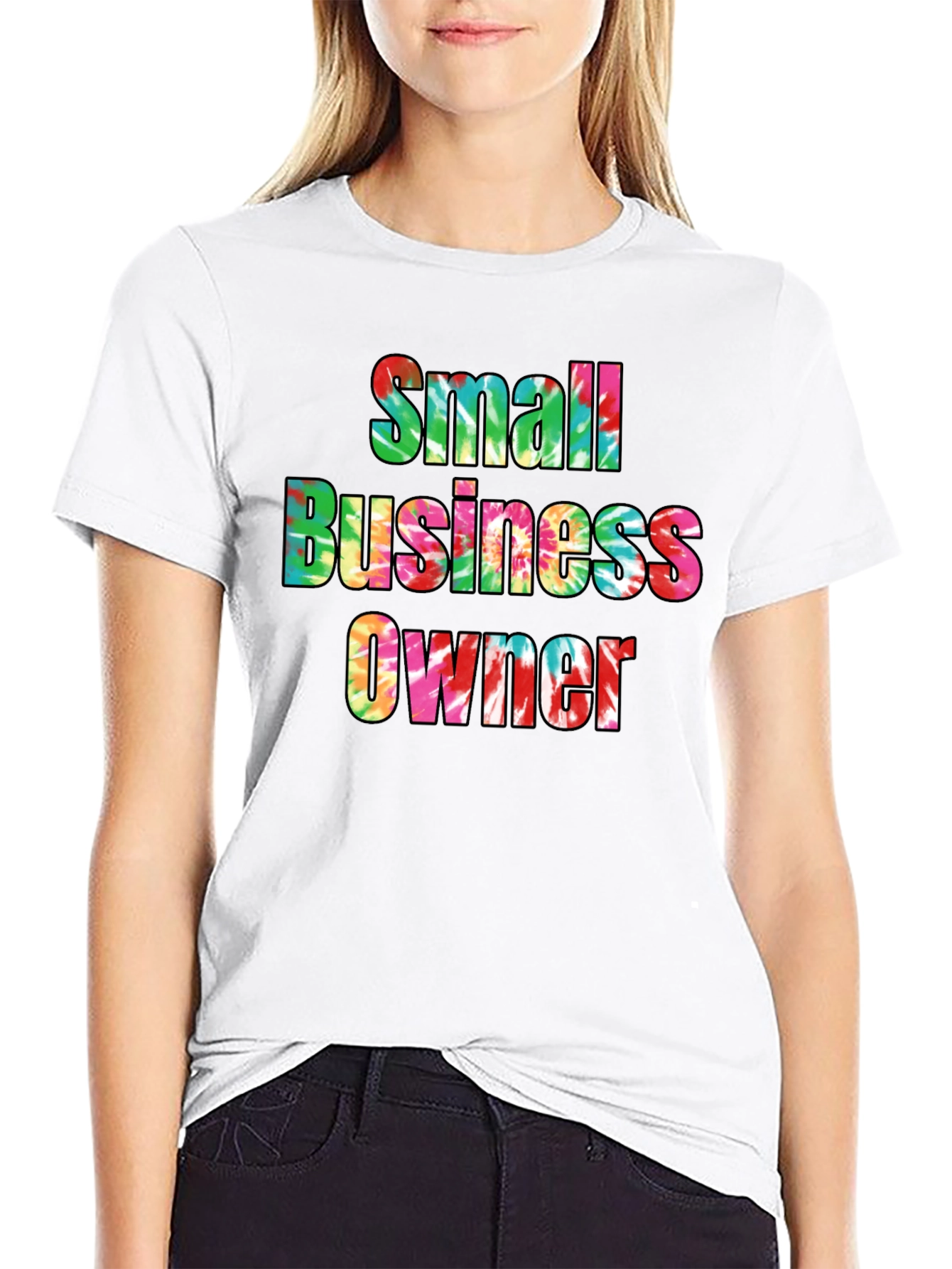 Small Business Owner Tie Dye T-Shirt
