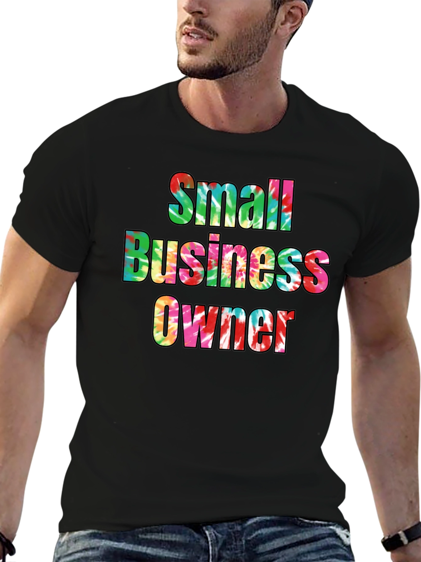 Small Business Owner Tie Dye T-Shirt