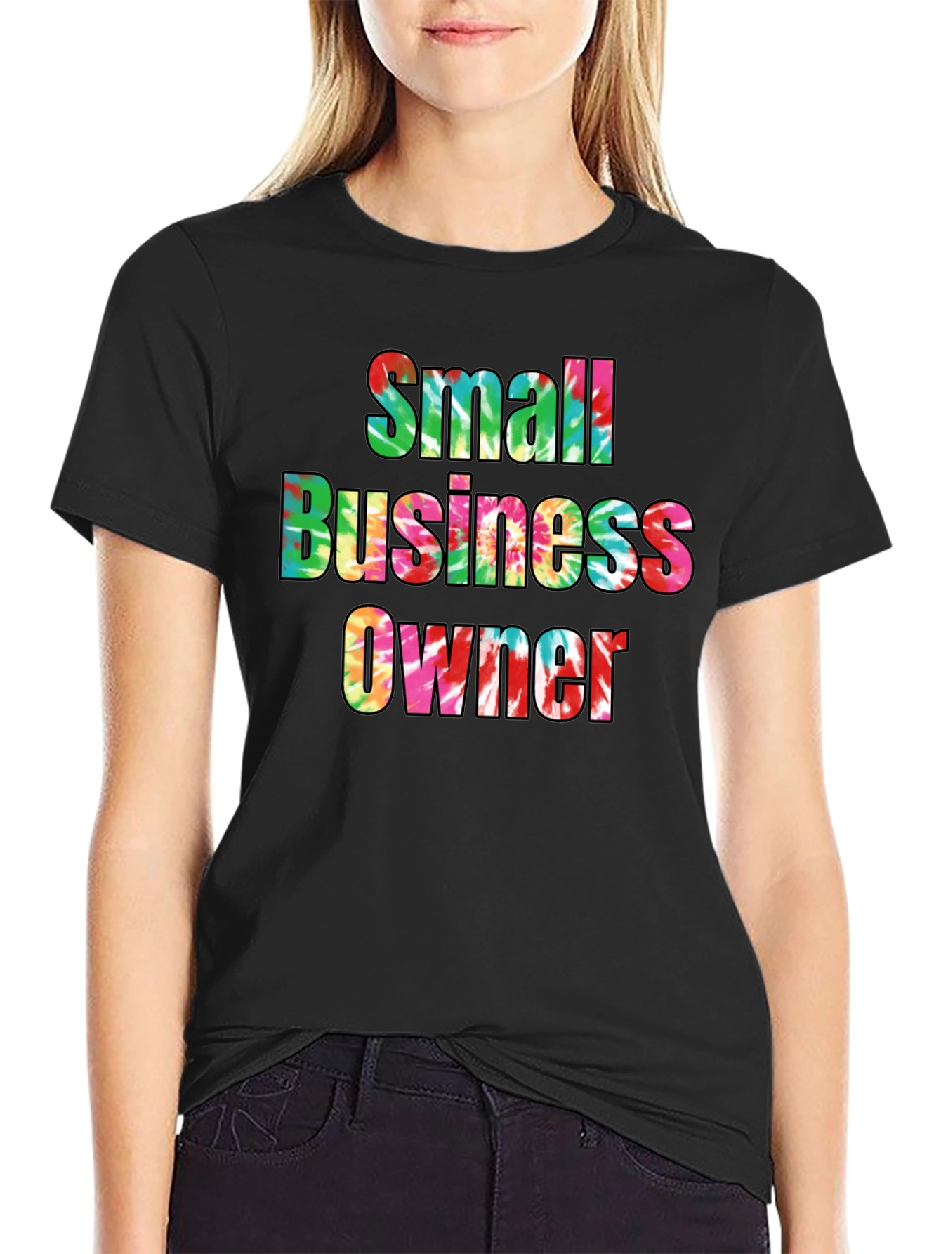 Small Business Owner Tie Dye T-Shirt