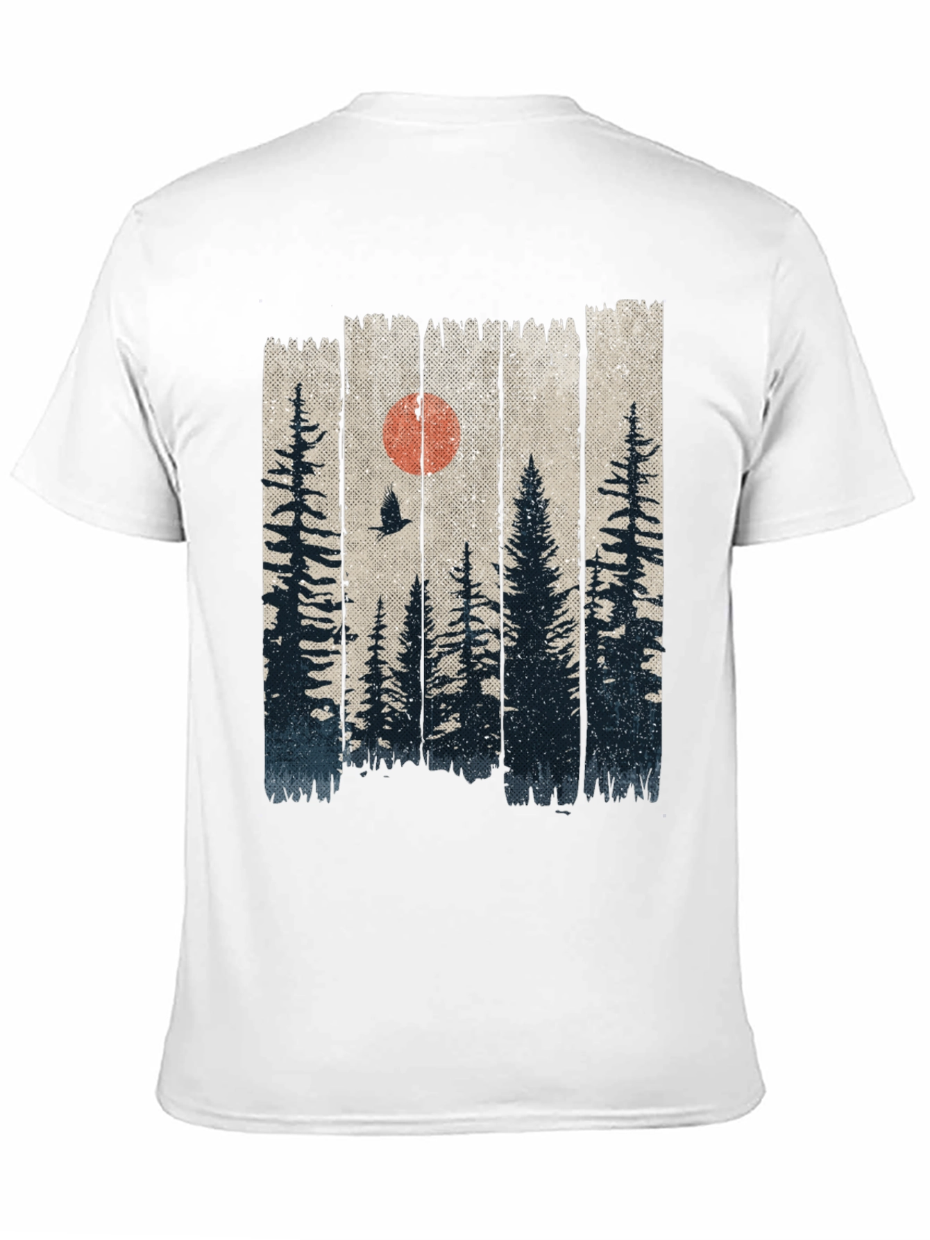 Nature Forest T-Shirt - Black