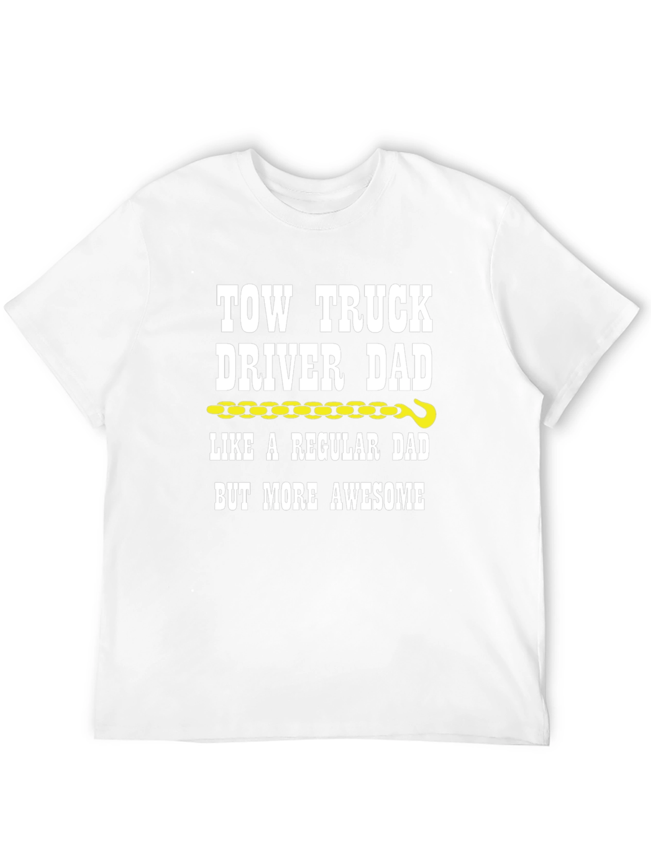 Tow Truck Driver Dad Graphic T-Shirt