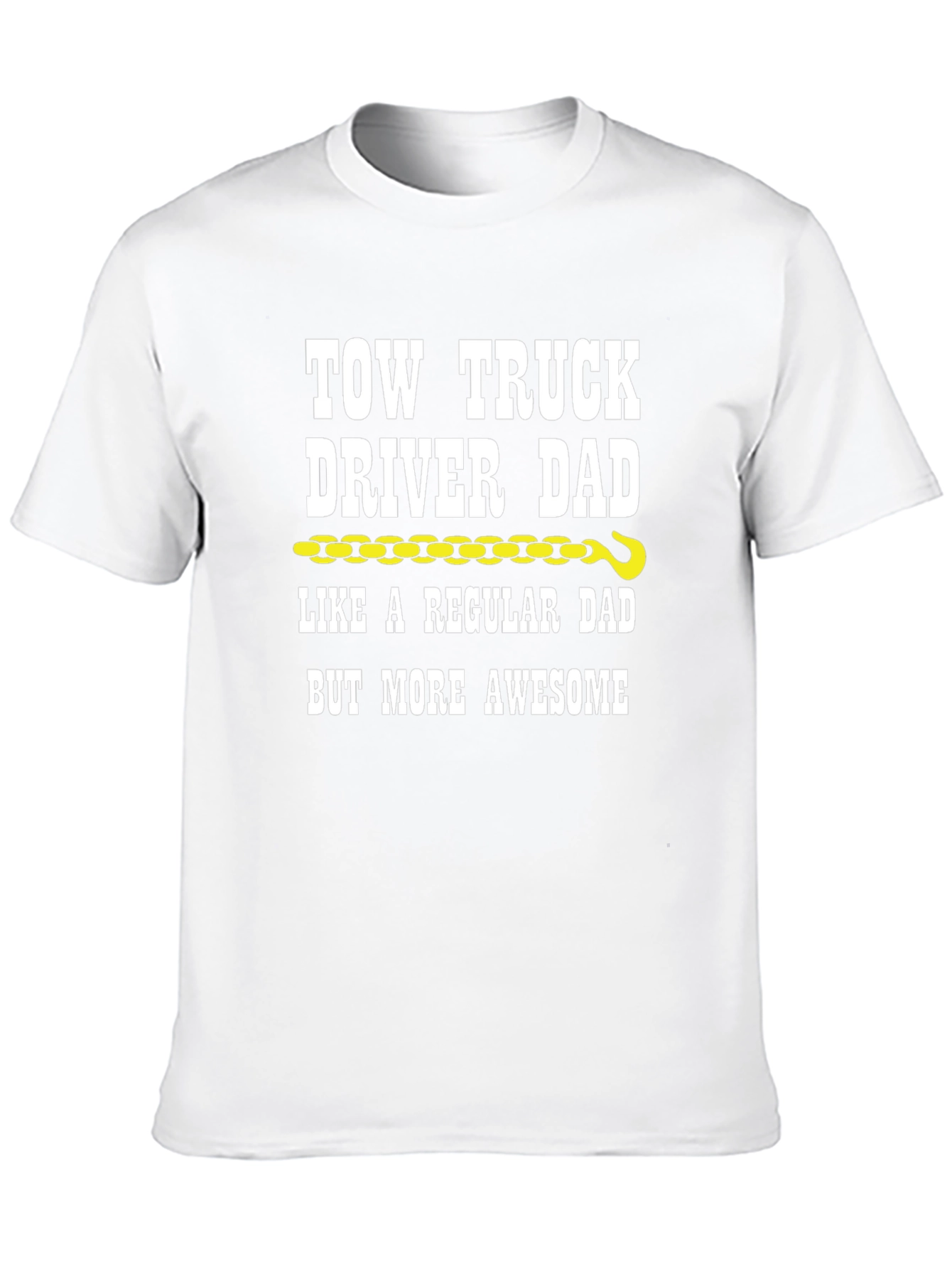 Tow Truck Driver Dad Graphic T-Shirt